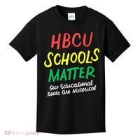 HBCU Proud Our Educational Roots Are Historical Kids T-Shirt thumb 0