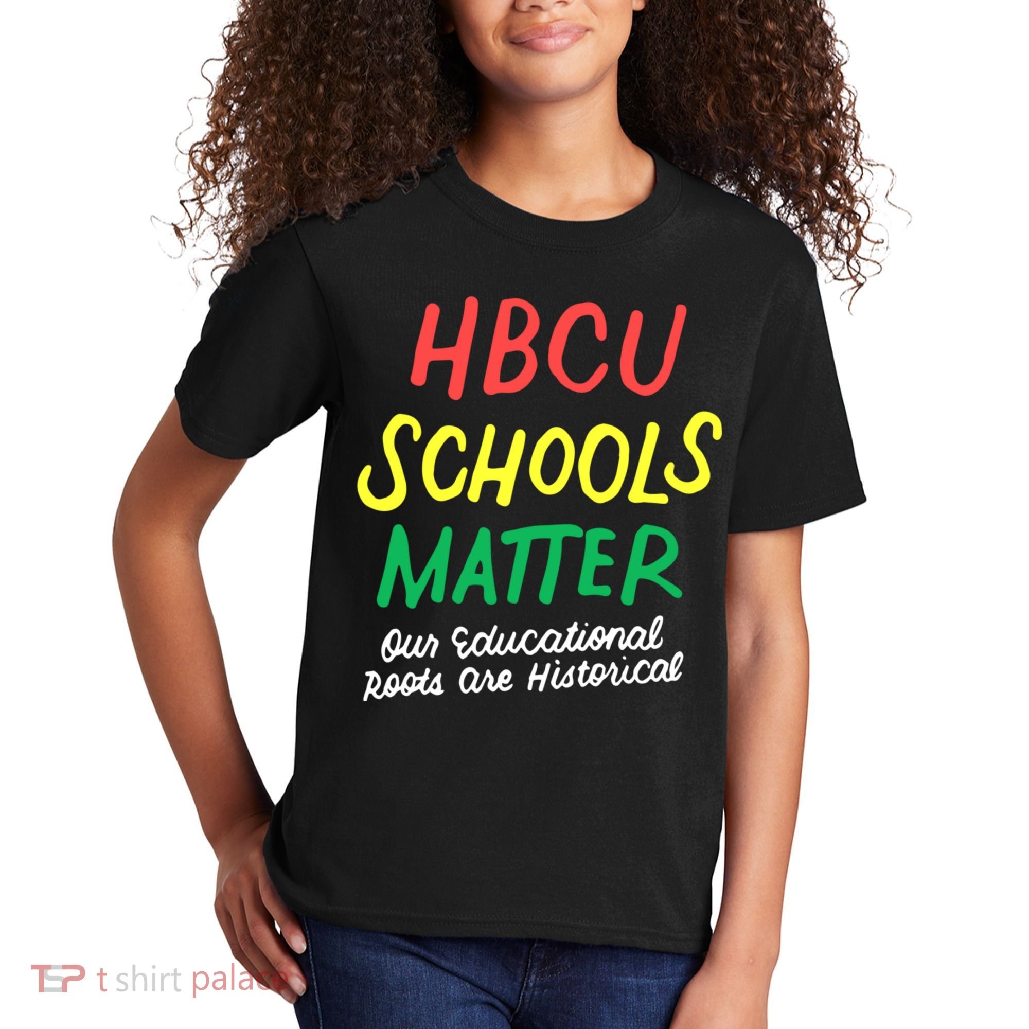 HBCU Proud Our Educational Roots Are Historical Kids T-Shirt