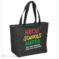HBCU Proud Our Educational Roots Are Historical Tote Bag thumb 2