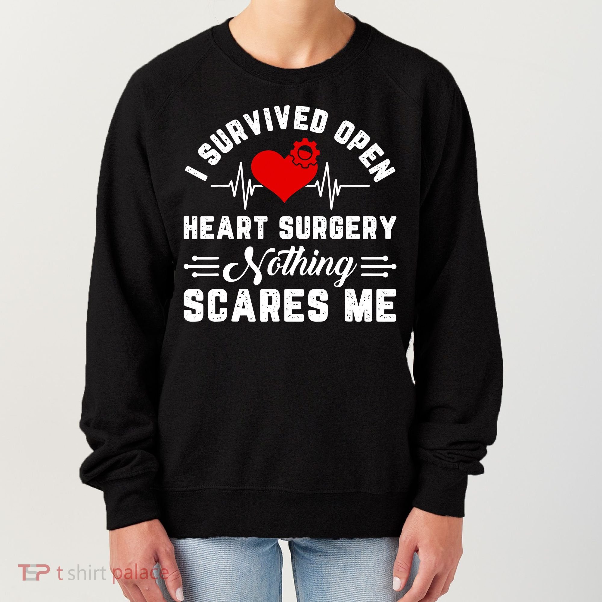 Heart Patient Open Heart Surgery Survivor Women's Sweatshirt