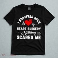 Heart Patient Open Heart Surgery Survivor T-Shirt thumb 5