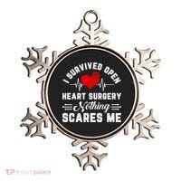 Heart Patient Open Heart Surgery Survivor Ornament thumb 0