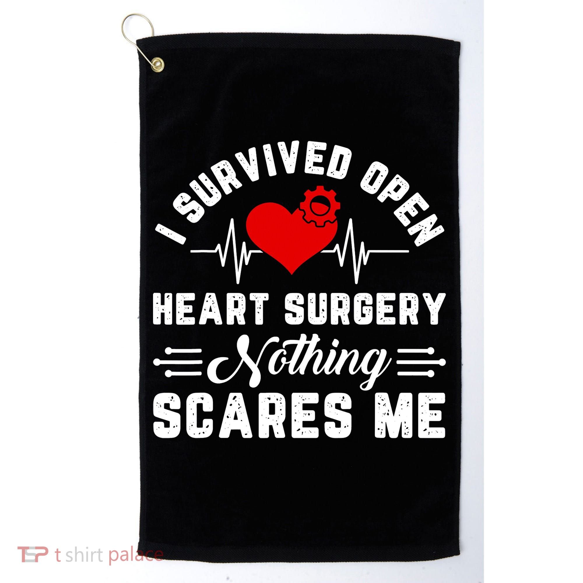 Heart Patient Open Heart Surgery Survivor Golf Towel