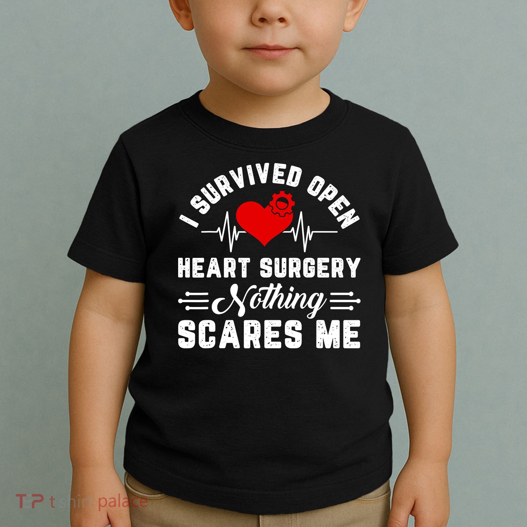Heart Patient Open Heart Surgery Survivor Toddler T-Shirt