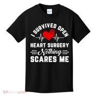 Heart Patient Open Heart Surgery Survivor Kids T-Shirt thumb 0