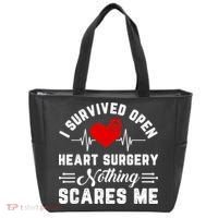Heart Patient Open Heart Surgery Survivor Tote Bag thumb 0