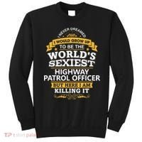 Highway Patrol Officer Gift Idea For Highway Patrol Sweatshirt thumb 0