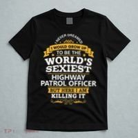 Highway Patrol Officer Gift Idea For Highway Patrol T-Shirt thumb 5