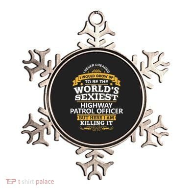 Highway Patrol Officer Gift Idea For Highway Patrol Ornament