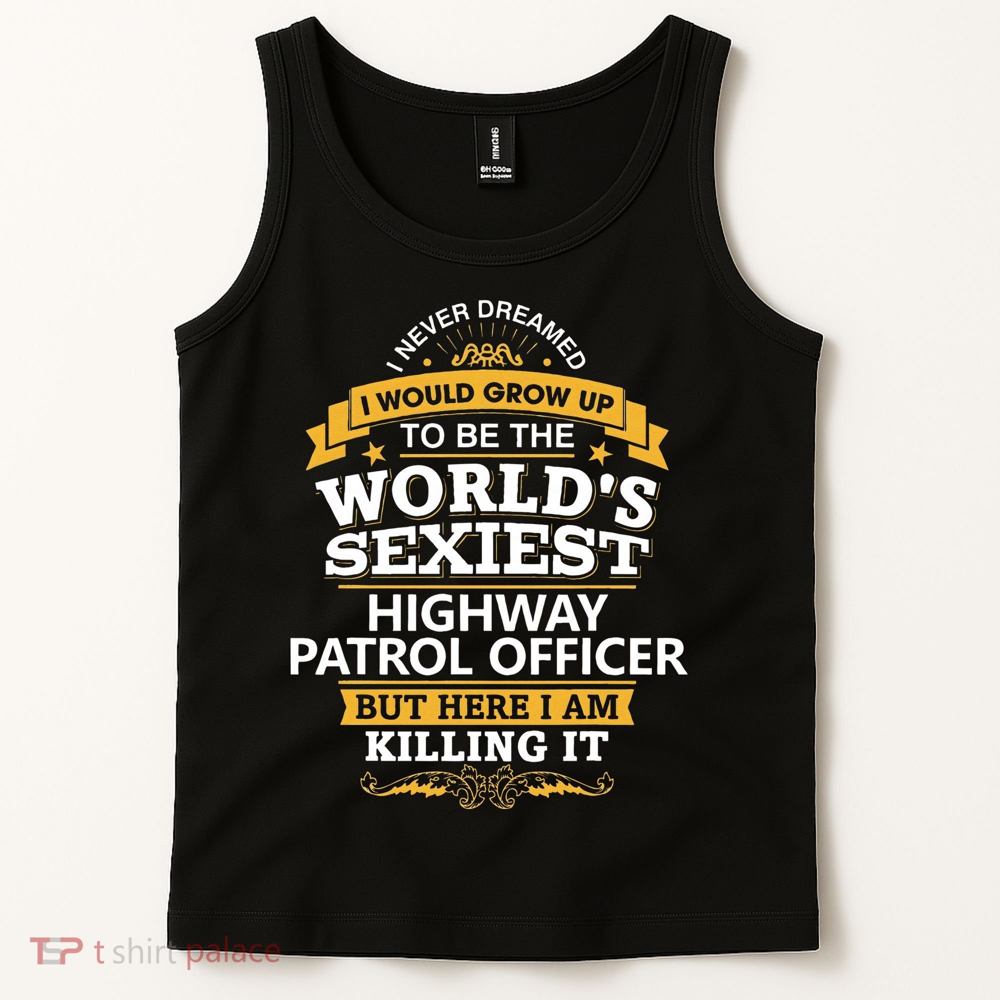 Highway Patrol Officer Gift Idea For Highway Patrol Tank Top