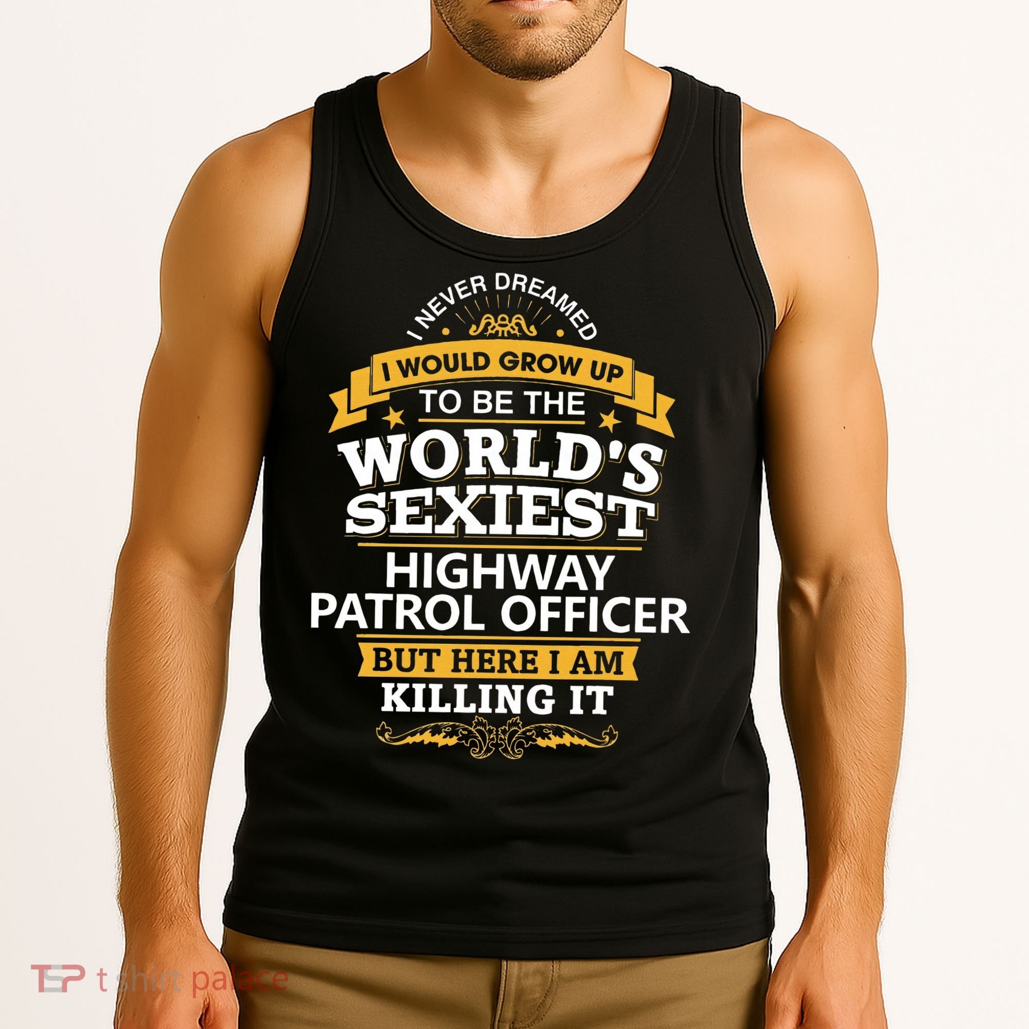 Highway Patrol Officer Gift Idea For Highway Patrol Tank Top