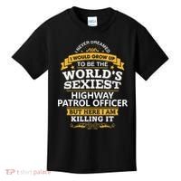 Highway Patrol Officer Gift Idea For Highway Patrol Kids T-Shirt thumb 0
