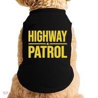 Highway Patrol Police Uniform Law Enforcement Doggie Tank thumb 0