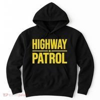 Highway Patrol Police Uniform Law Enforcement Hoodie thumb 0
