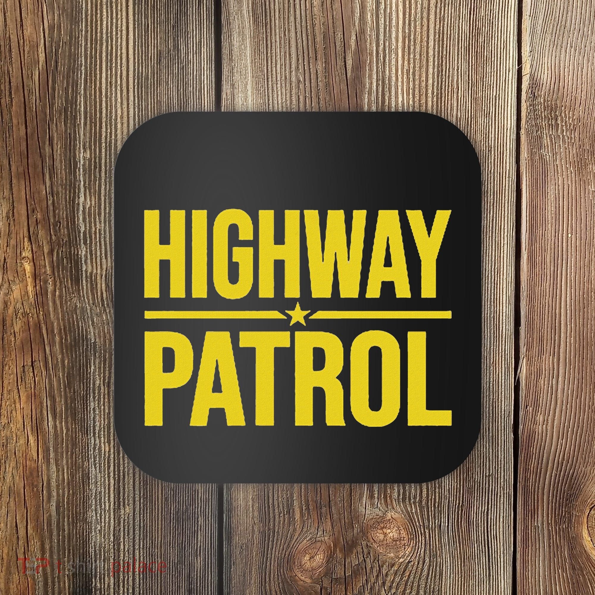 Highway Patrol Police Uniform Law Enforcement Coaster