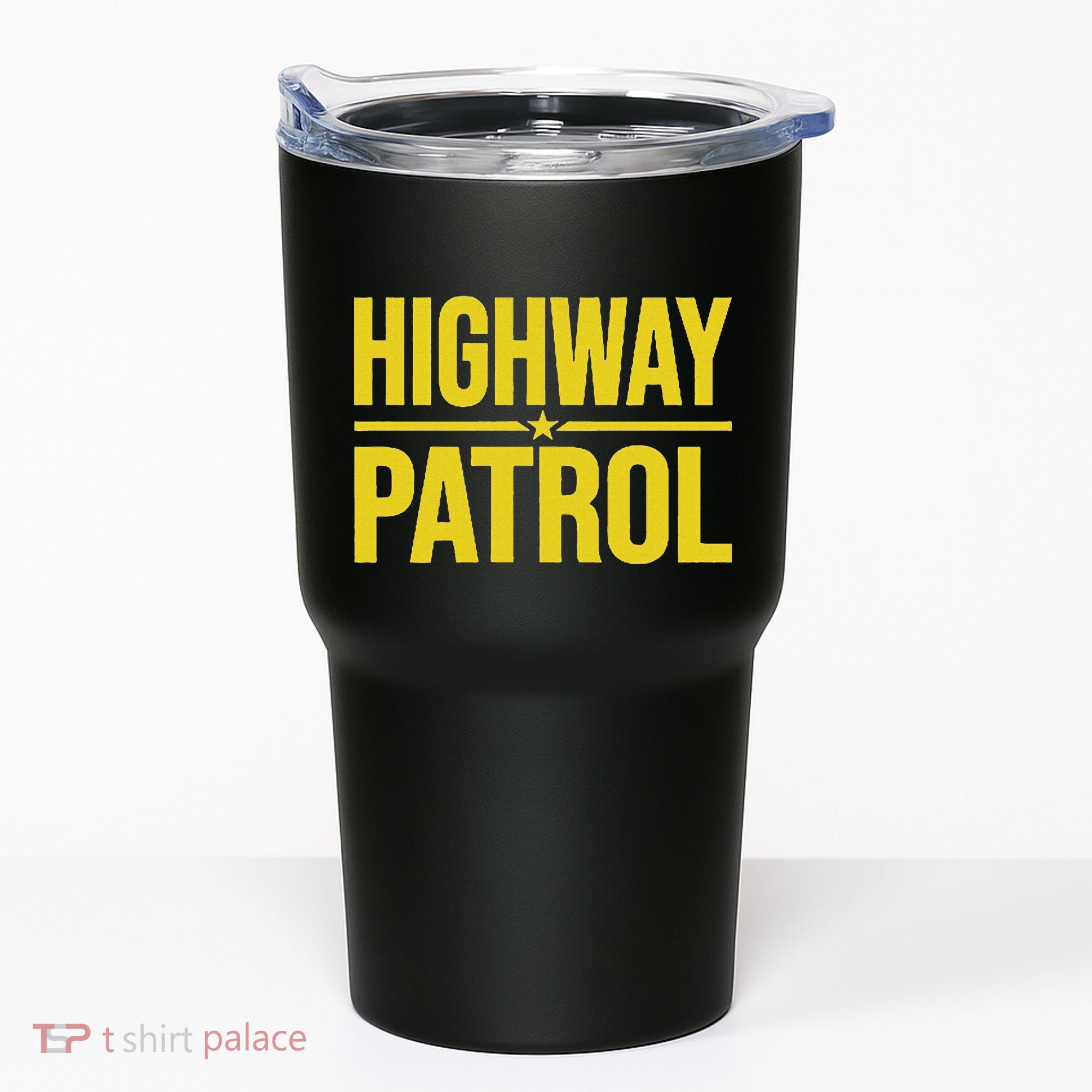 Highway Patrol Police Uniform Law Enforcement Tumbler