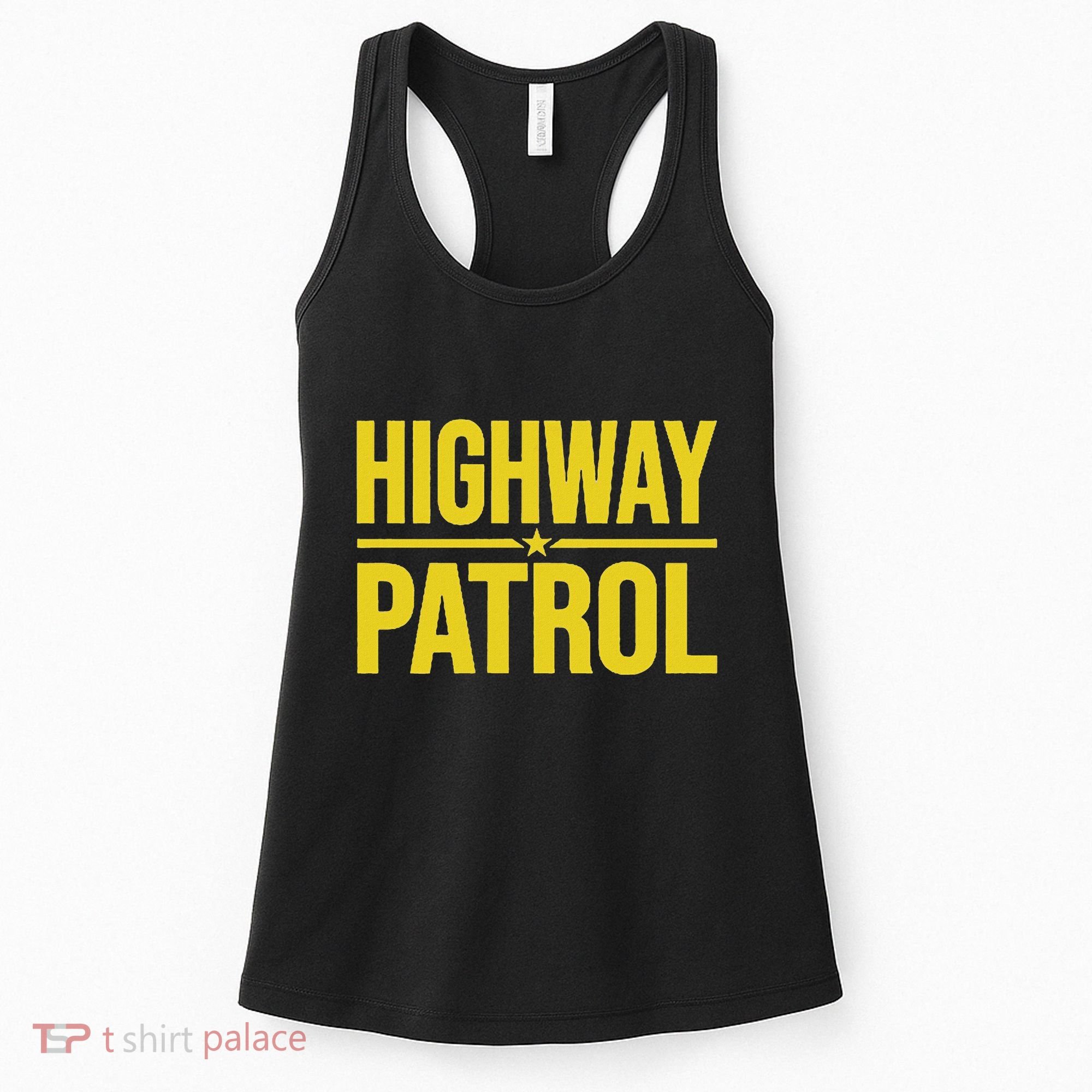 Highway Patrol Police Uniform Law Enforcement Women's Tank Top