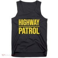 Highway Patrol Police Uniform Law Enforcement Tank Top thumb 0