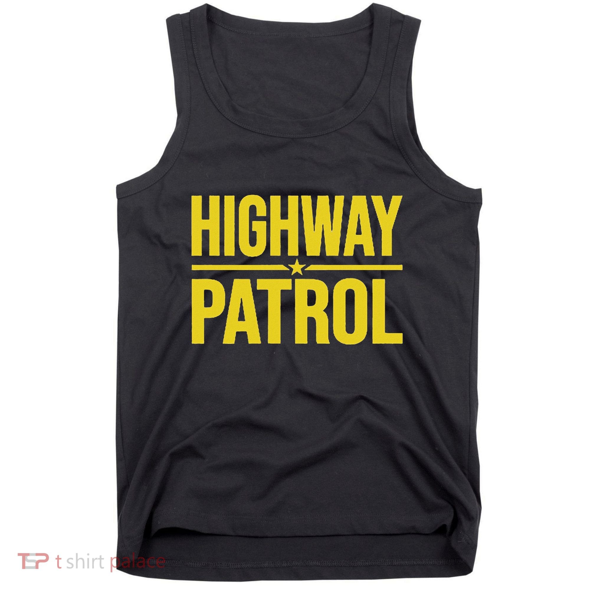 Highway Patrol Police Uniform Law Enforcement Tank Top