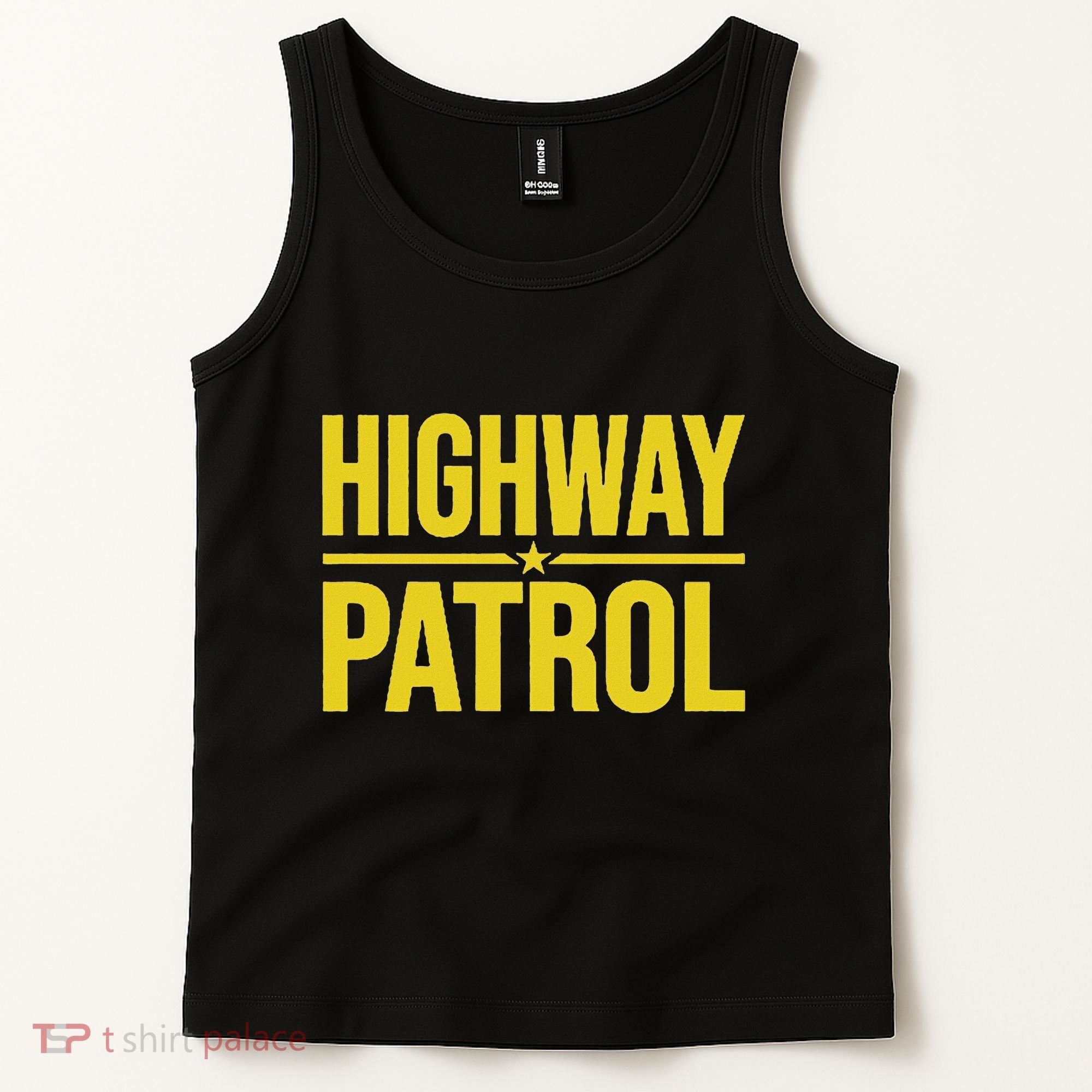 Highway Patrol Police Uniform Law Enforcement Tank Top