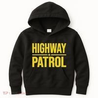 Highway Patrol Police Uniform Law Enforcement Kids Hoodie thumb 0