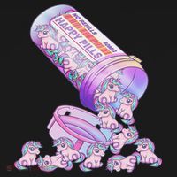 Happy Pills Pastel Goth Kawaii Yami Unicorn Otaku  Women's Tank Top thumb 5