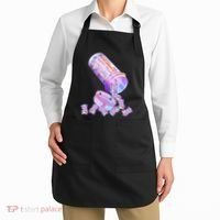 Happy Pills Pastel Goth Kawaii Yami Teddy Bear Otaku Women Apron thumb 2