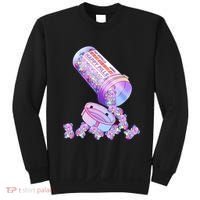 Happy Pills Pastel Goth Kawaii Yami Teddy Bear Otaku Women Sweatshirt thumb 0