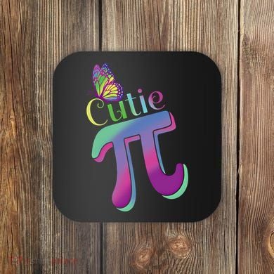 Heartbeat Pulse Pi Math Day Mathematics Happy Pi Day Cool Gift Coaster