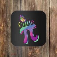 Heartbeat Pulse Pi Math Day Mathematics Happy Pi Day Cool Gift Coaster thumb 0