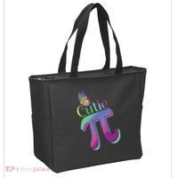 Heartbeat Pulse Pi Math Day Mathematics Happy Pi Day Cool Gift Tote Bag thumb 2