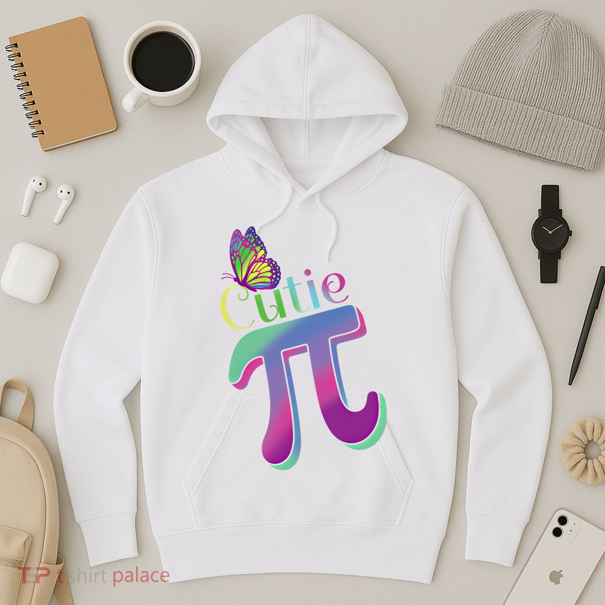 Heartbeat Pulse Pi Math Day Mathematics Happy Pi Day Cool Gift Hoodie