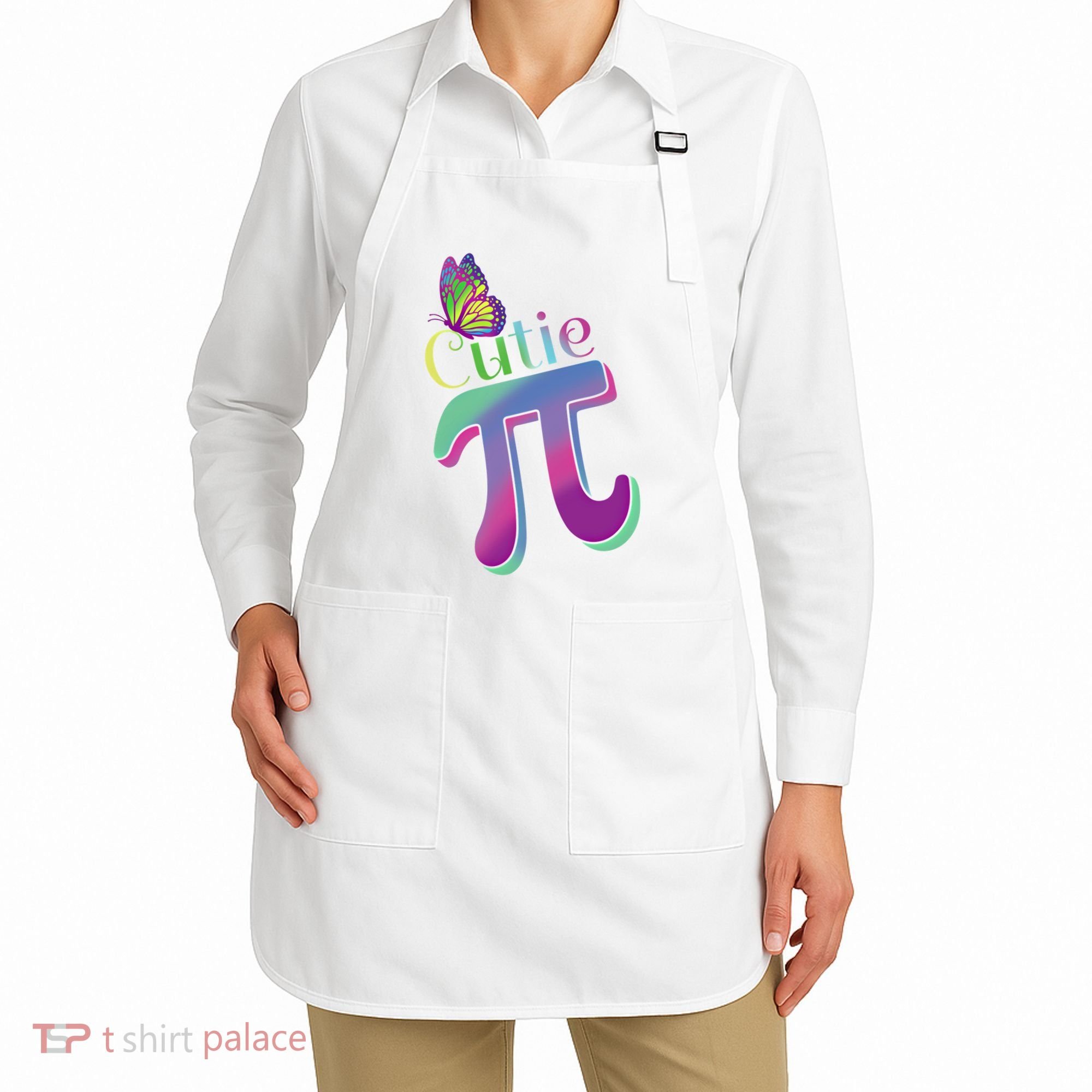 Heartbeat Pulse Pi Math Day Mathematics Happy Pi Day Cool Gift Apron