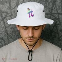 Heartbeat Pulse Pi Math Day Mathematics Happy Pi Day Cool Gift Bucket Hat thumb 2