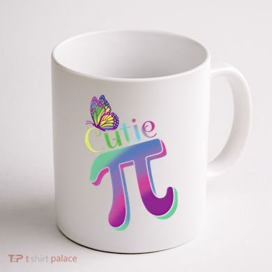 Heartbeat Pulse Pi Math Day Mathematics Happy Pi Day Cool Gift Coffee Mug back