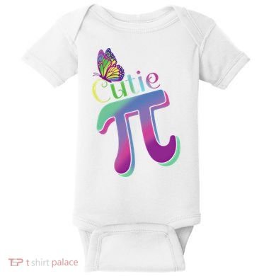 Heartbeat Pulse Pi Math Day Mathematics Happy Pi Day Cool Gift Baby Bodysuit