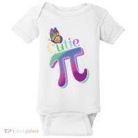 Heartbeat Pulse Pi Math Day Mathematics Happy Pi Day Cool Gift Baby Bodysuit thumb 0