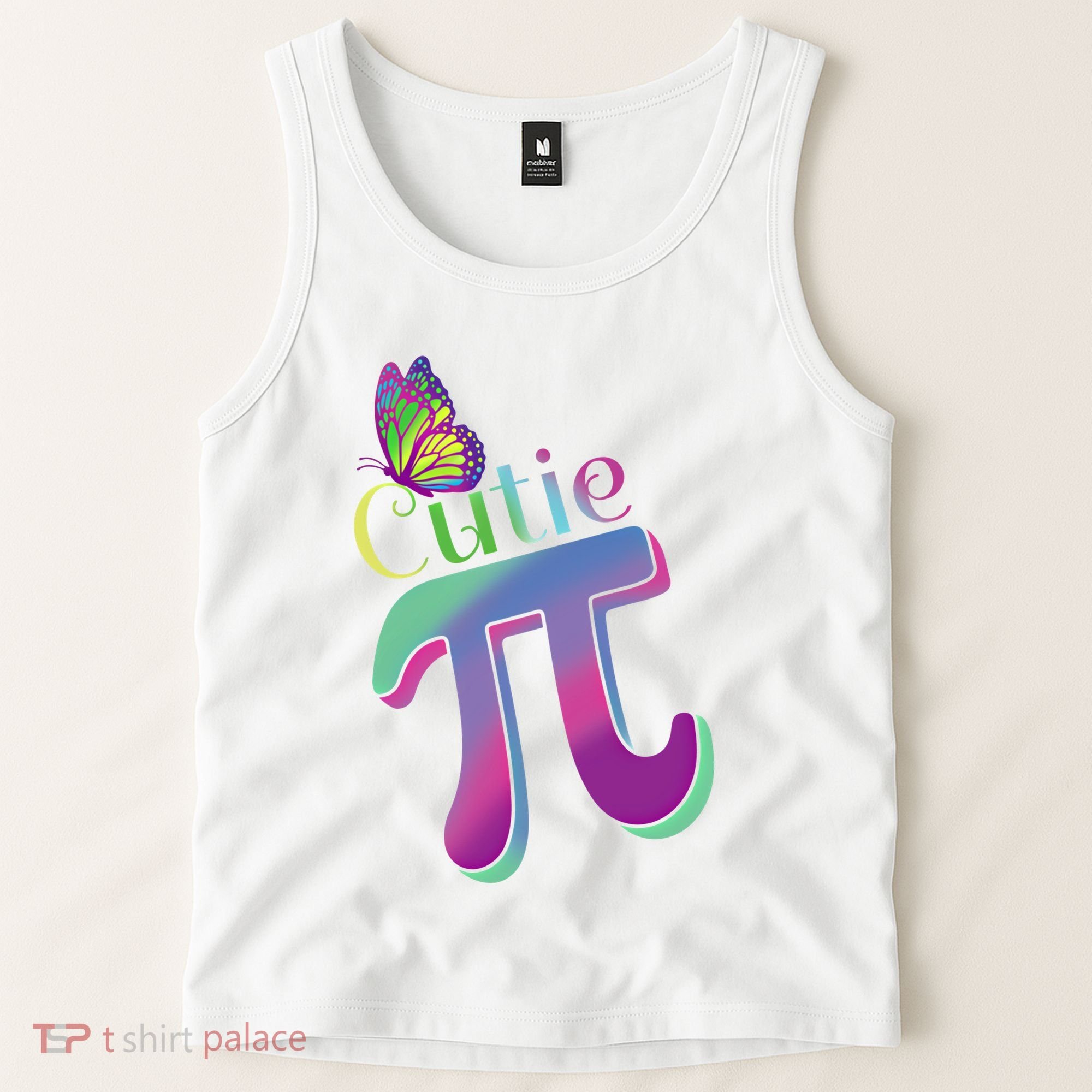 Heartbeat Pulse Pi Math Day Mathematics Happy Pi Day Cool Gift Tank Top