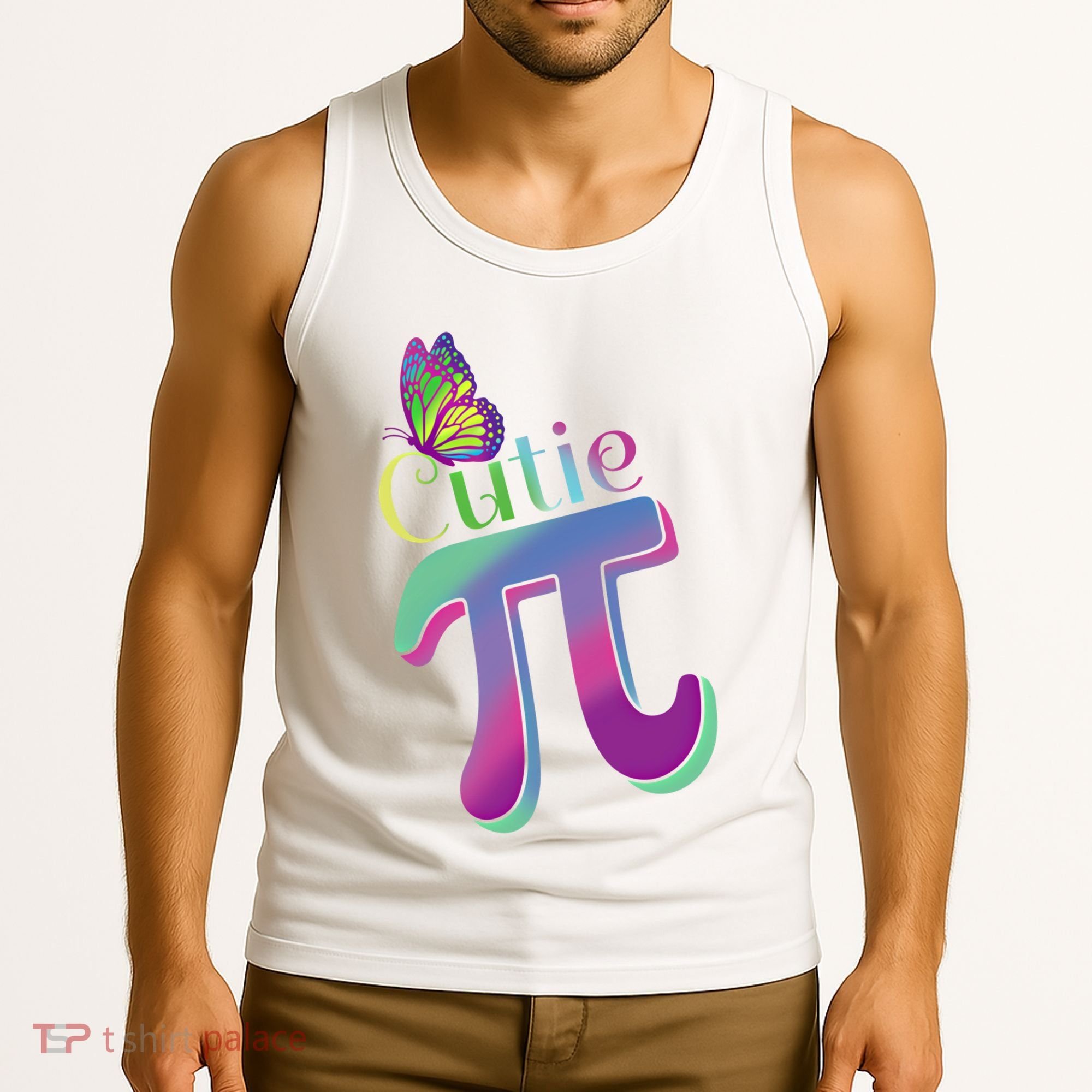 Heartbeat Pulse Pi Math Day Mathematics Happy Pi Day Cool Gift Tank Top
