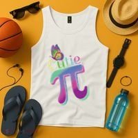 Heartbeat Pulse Pi Math Day Mathematics Happy Pi Day Cool Gift Tank Top thumb 4