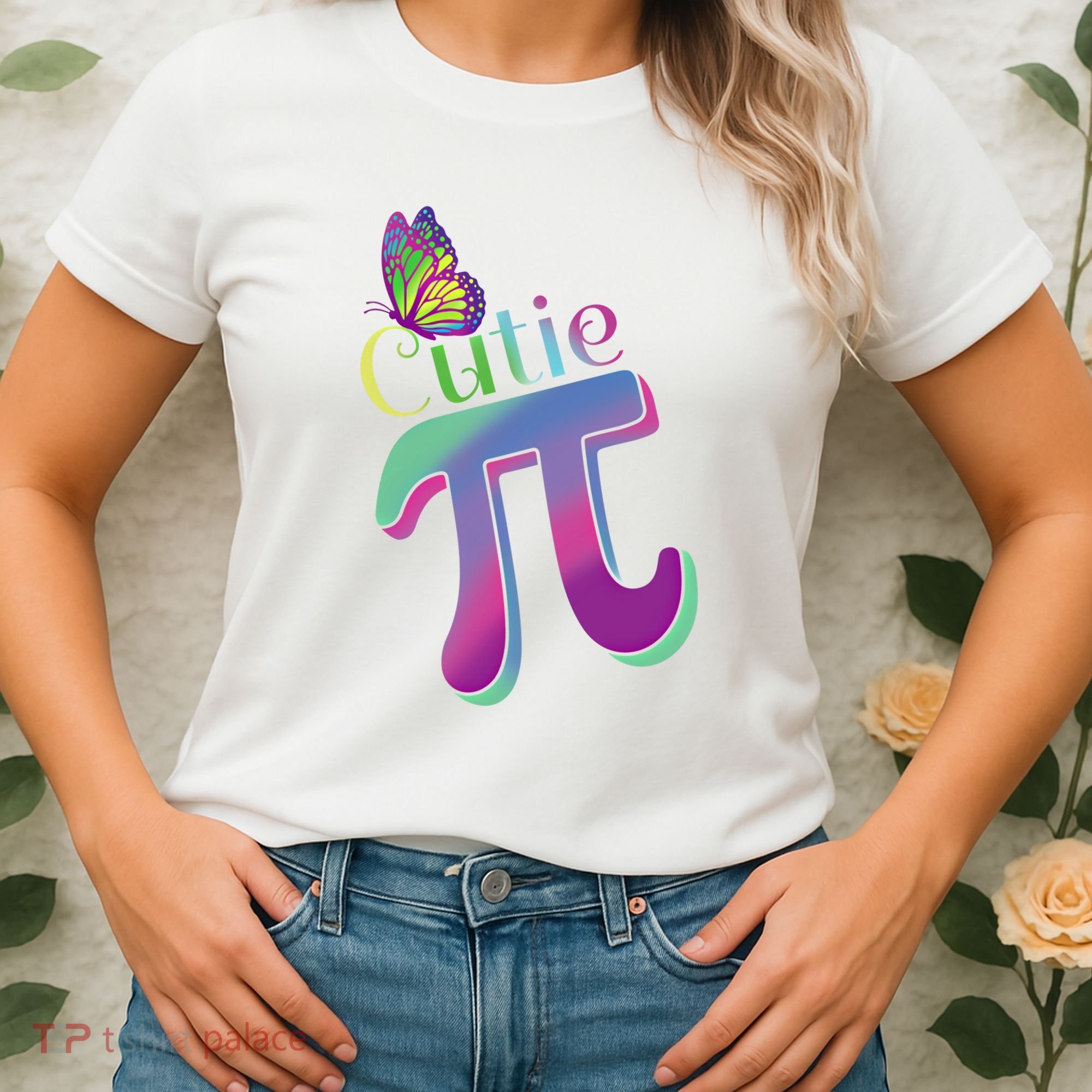 Heartbeat Pulse Pi Math Day Mathematics Happy Pi Day Cool Gift Women's T-Shirt