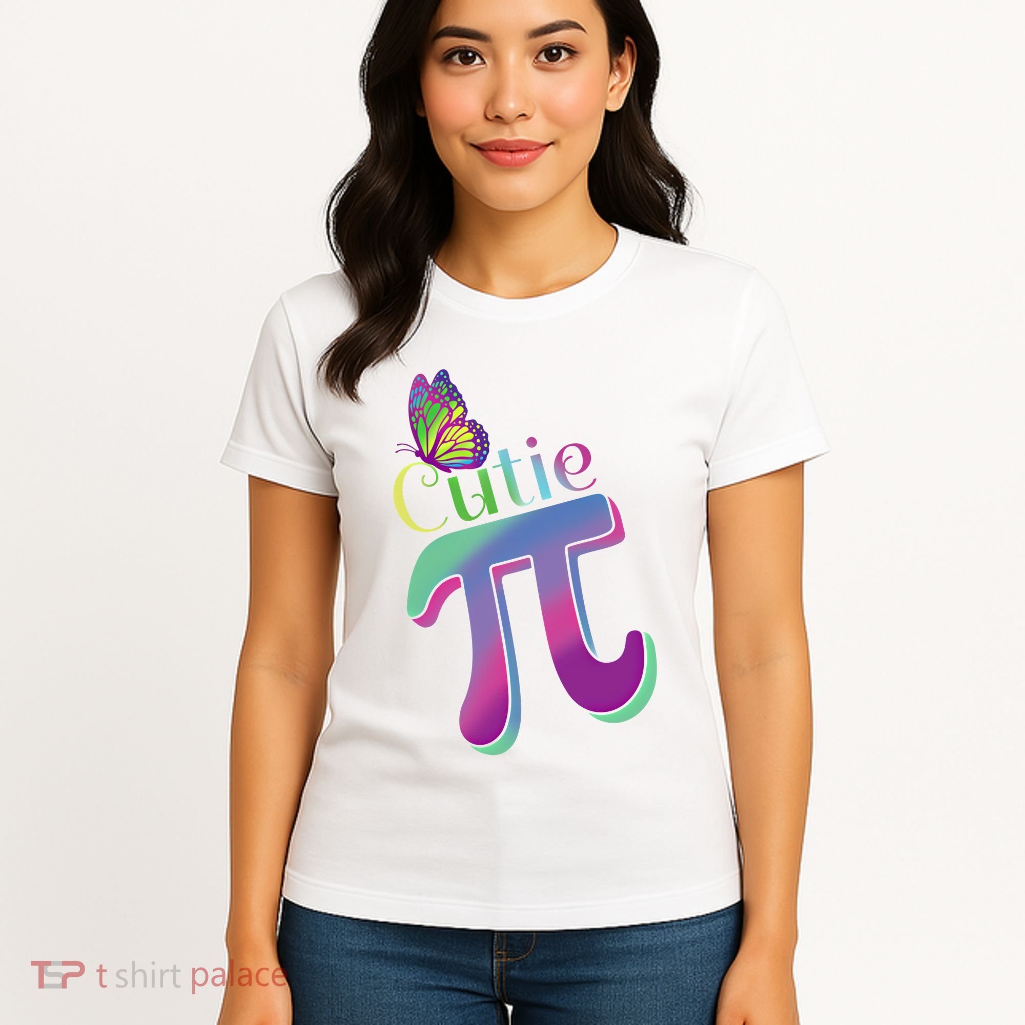 Heartbeat Pulse Pi Math Day Mathematics Happy Pi Day Cool Gift Women's T-Shirt