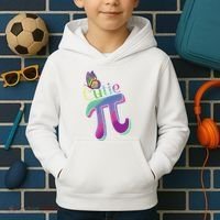 Heartbeat Pulse Pi Math Day Mathematics Happy Pi Day Cool Gift Kids Hoodie thumb 2