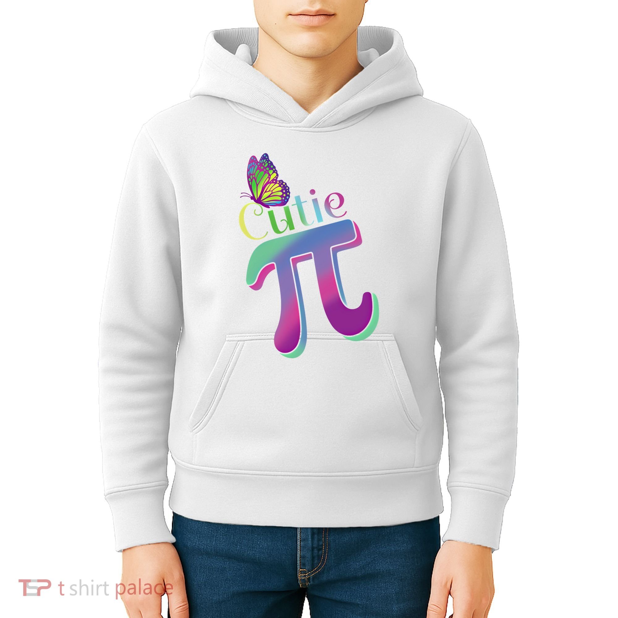 Heartbeat Pulse Pi Math Day Mathematics Happy Pi Day Cool Gift Kids Hoodie