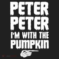 Halloween Peter Peter IM With The Pumpkin Women's Sweatshirt thumb 2