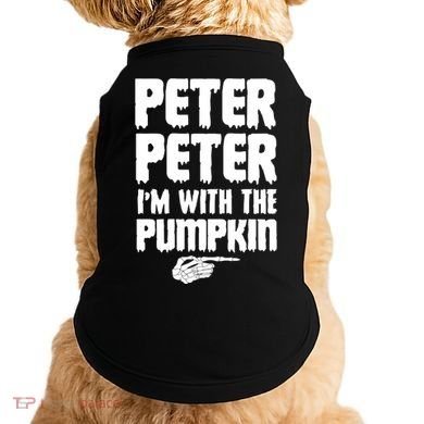 Halloween Peter Peter IM With The Pumpkin Doggie Tank