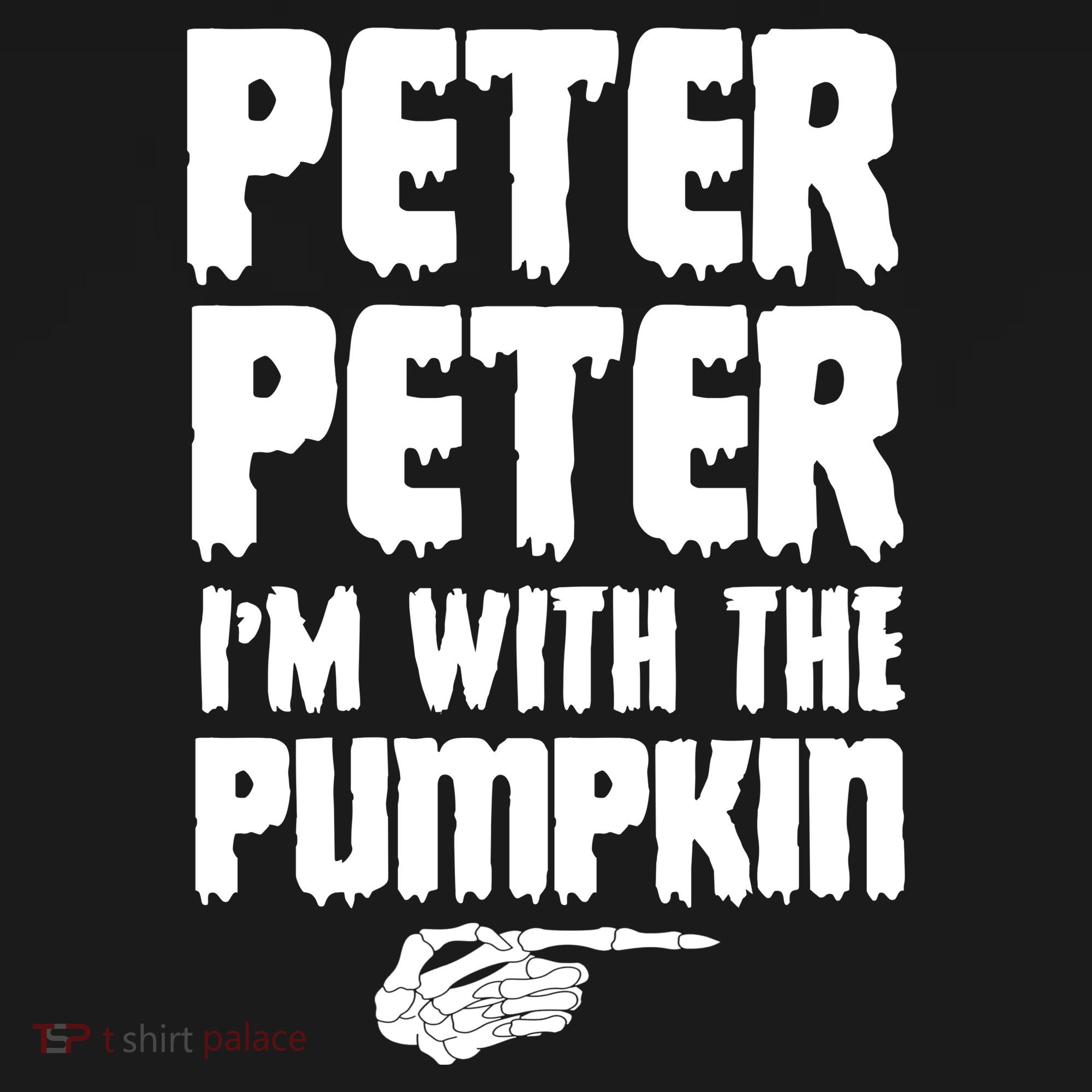 Halloween Peter Peter IM With The Pumpkin Doggie Tank