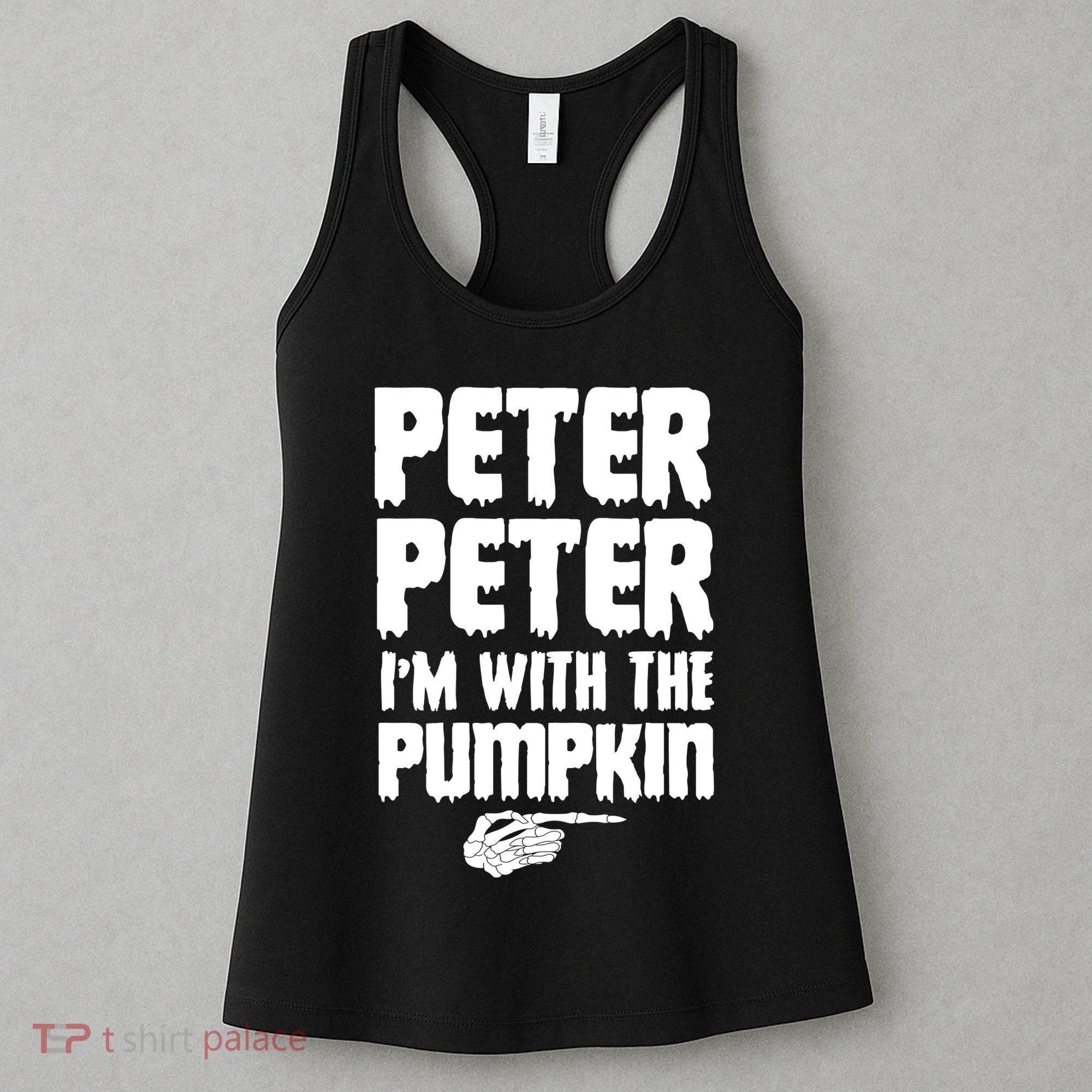 Halloween Peter Peter IM With The Pumpkin Women's Tank Top