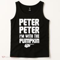 Halloween Peter Peter IM With The Pumpkin Tank Top thumb 2