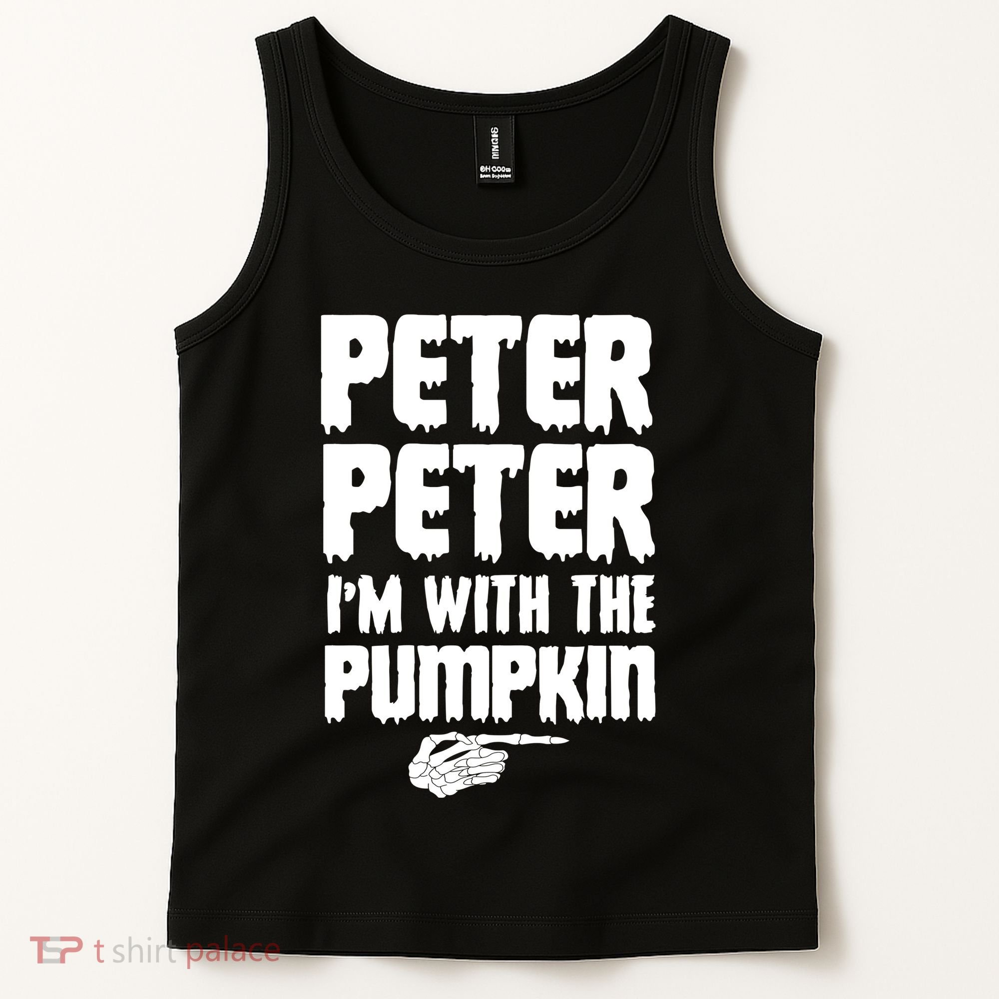 Halloween Peter Peter IM With The Pumpkin Tank Top